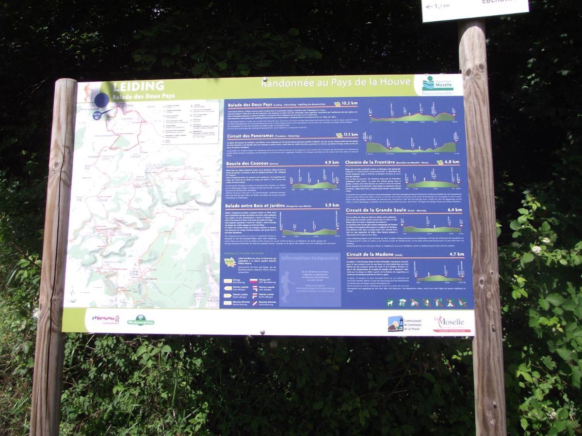 Gite "Vue Sur La Frontiere" Heining-les-Bouzonville Eksteriør bilde